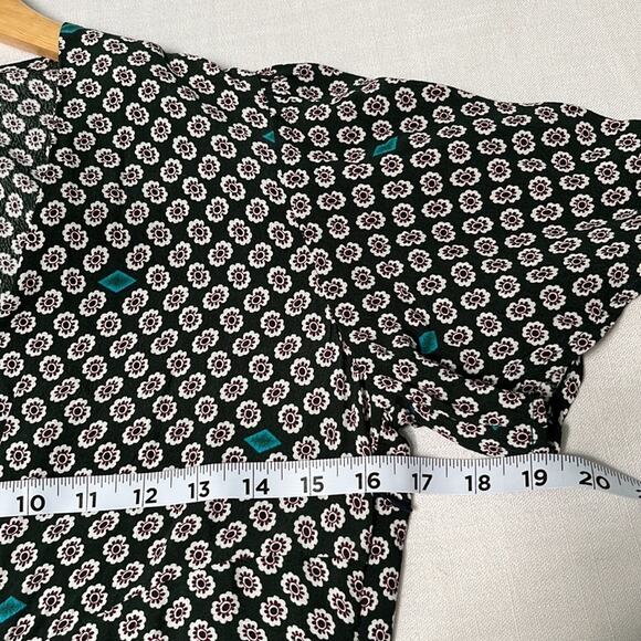 Maje Renoua Print Midi Dress Size 1 - Picture 7 of 10